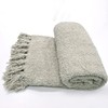 BYTIDE Fluffy Throw Blankets Couch Cover Throw with Fringe Tassels,
