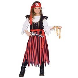 Ciao - Pirate Costume Fancy Dress Girls (Size 3-4 Years)
