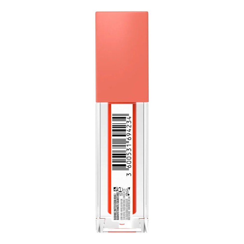Maybelline Blush mate líquido Sunkisser, 4.7ml, fórmula con Vitamina E,