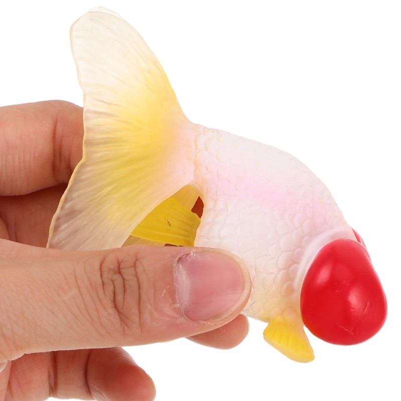 KICHOUSE Realistic Plastic Goldfish Simulation for Educational Artificial Fish Tank