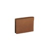 Enzo Cognac Leather Wallet, Cognac, ID pocket