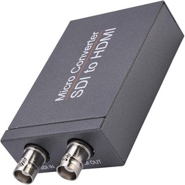 Tunghey SDI to HDMI Converter - 3G/HD/SD-SDI Adapter With Auto Format Detection and Stereo Audio De-embedder