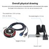 XMSJSIY PC Switch External PC Power Button, Desktop PC Power