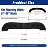 HWEIUA Bimini Top Storage Boot 91"-96" Width, 600D Heavy-Duty Waterproof