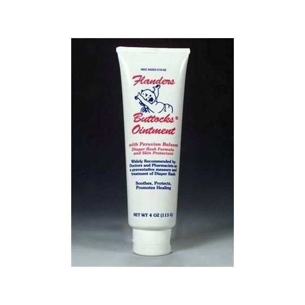 Flanders Diaper Rash Treatment 4 Ounce Tube Scented Ointment, 54323021502 - Sold by: Pack of ONE