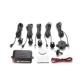 Madlife Garage PDC Parking Sensors Reversing System Reversing Alarm Parking Aid Ultrasonic Sensor Silver (Black)