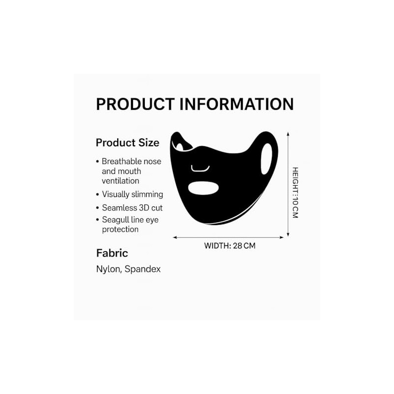 UPF 50+ UV Face Mask for Women - Ice Silk