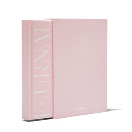 The Head Plan Undated Wellness and Goal-Setting Journal, Soft Pink