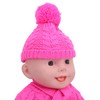 plplaaoo Christmas Doll Clothes,Winter Christmas Doll Outfits for 18inch Baby