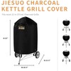 JIESUO 57CM BBQ Cover for Weber Charcoal Kettle, Premium BBQ