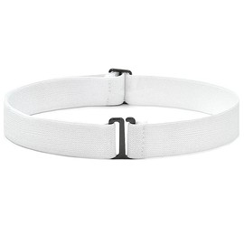 Tangseajiao 2pcs Black and White Adjustable Belt, Shirt Band for Women the Stretch to Change the Style of Your Tops
