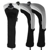 Andux Long Neck Golf Hybrid Club Head Covers Interchangeable Number