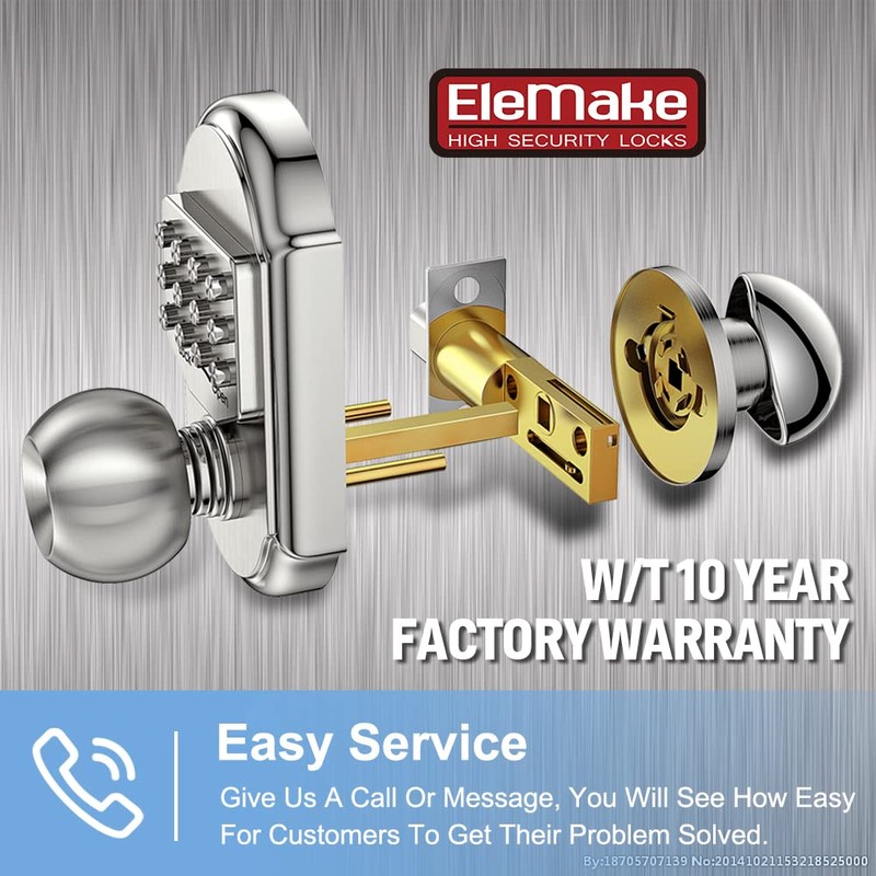 Keyless Entry Door Lock with Keypad - Keyless Deadbolt Lock,