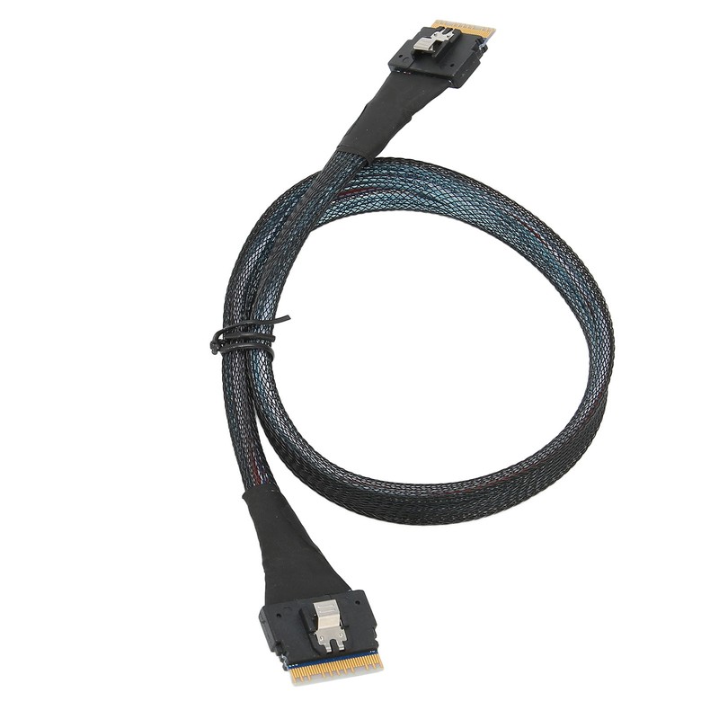Data Transmission Cable Slim SAS SFF‑8654 8i to SFF‑8654 8i