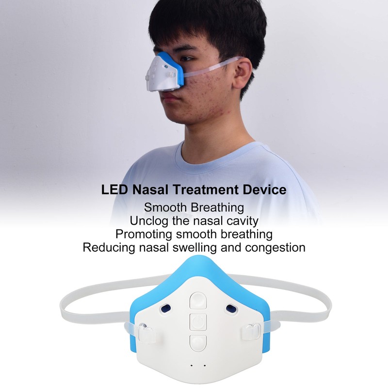 Red LED Light Device for Nose 15 Pulse Mode Hot