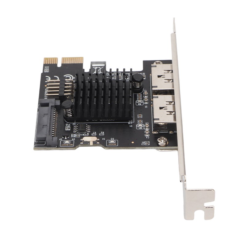 PCIE to Power ESATA Expansion Card 2 Port 6.0Gbps Support