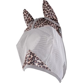 Cashel Large Leopard Horse Fly Mask Eye Protection Comfortable Design
