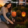 Solar Halloween Stake Light for Yard Decoration – Spooky Pumpkin,