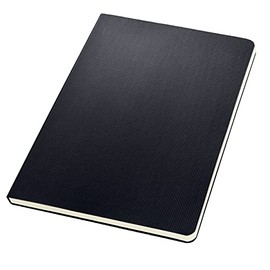 Sigel CO802 Notepad, ca. A5, Squared, Hardcover, Black, CONCEPTUM