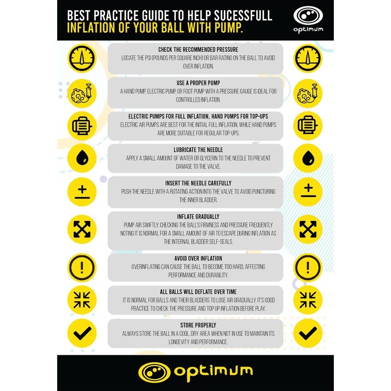 Optimum Rugby Ball - Balanced and Responsive for Accurate Handling