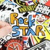 Stickers de Rock 50 Calcomanias Impermeables Diferentes