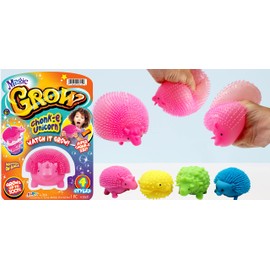 JA-RU Squishy Magic Growing Animal (12 Pack Assorted) Water Growing Toys for Kids. Ocean Creatures, Dinosaur, Unicorn Themed Toys. Sensory Stress Fidget Ball. Beach, Pool, & Bath Party Favors. 314-12s