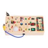 Lights Switch Board Toy Wooden Puzzle Early Education Fine Motor