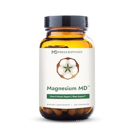 MD Prescriptives - Magnesio MD - Suplemento dietético de magnesio altamente absorbible con glicinato y taurinato de acetilo - 120 cápsulas