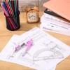 EBOOT Student Geometry Math Set, Drawing Compass and 6 Inch