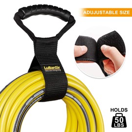 LuBanSir Extension Cord Organizer, Heavy-Duty Storage Straps with Carrying Handle fit Garages, Gardens, RV and Boat Storage and Organization