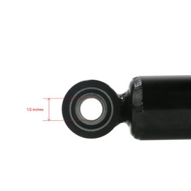 The ROP Shop (2) Black 13" Rear Shocks for 2007 Harley-Davidson Touring Dyna Wide Glide FXDWG