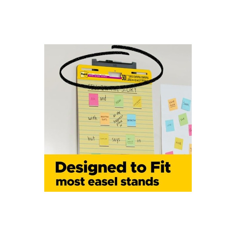 Post-it Bloc de notas con caballete, 63.50 cm x 76.20
