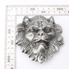 Lion Belt Buckle for Men, Norse Viking Lion Head Belt