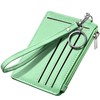 Toughergun Credit Card Holder for Women Slim RFID Blocking Wristlet