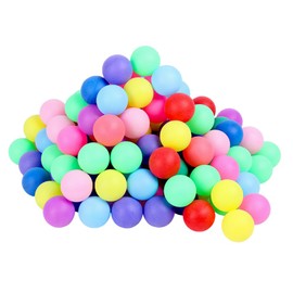 ideamall Ping Pong Balls Ping Pong Ping Pong Balls Ping Pong Plastic Balls Solid Color 50pcs