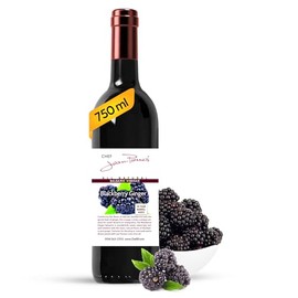 Chef Jean Pierre's Italian Balsamic Vinegar - 750ml (25oz) Rich Blackberry Ginger Flavor, 18-Year Traditional Barrel Aged - Ideal For Enhancing Your Meals