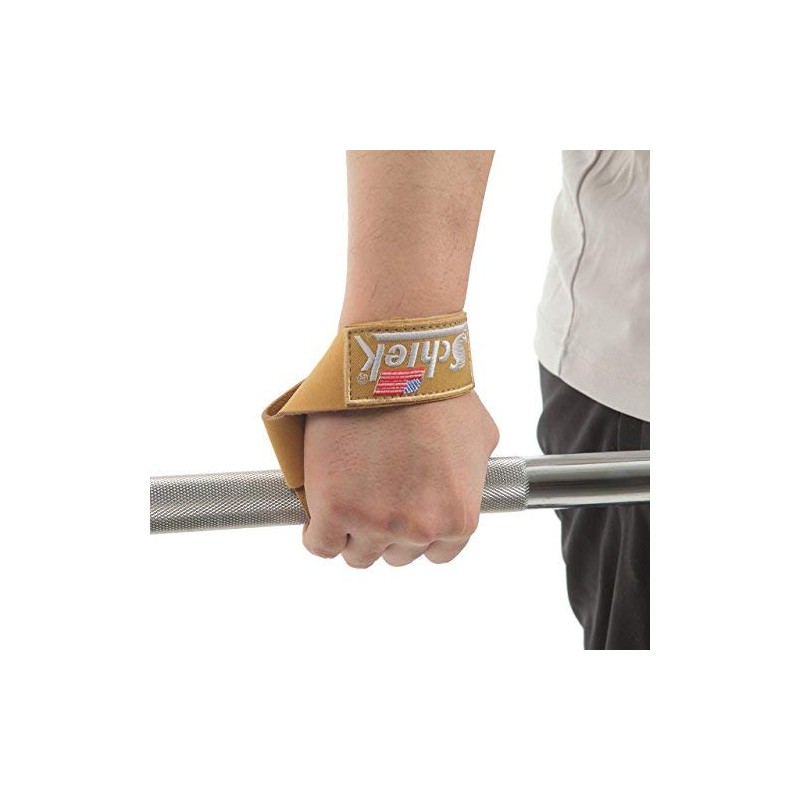 Schiek Leather Lifting Strap, Brown