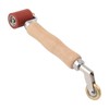 40mm Silicone Seam Roller Dual Use Brass Wheel Wood Handle