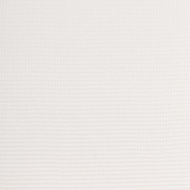 Swafing Nelson Waffle Piqué Plain Coupon (Natural, 0.5 m) (010) - 18 Different Colours