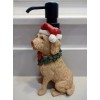 Dog CHRISTMAS SOAP DISPENSER Golden Labrador Retriever Spaniel Lotion Santa