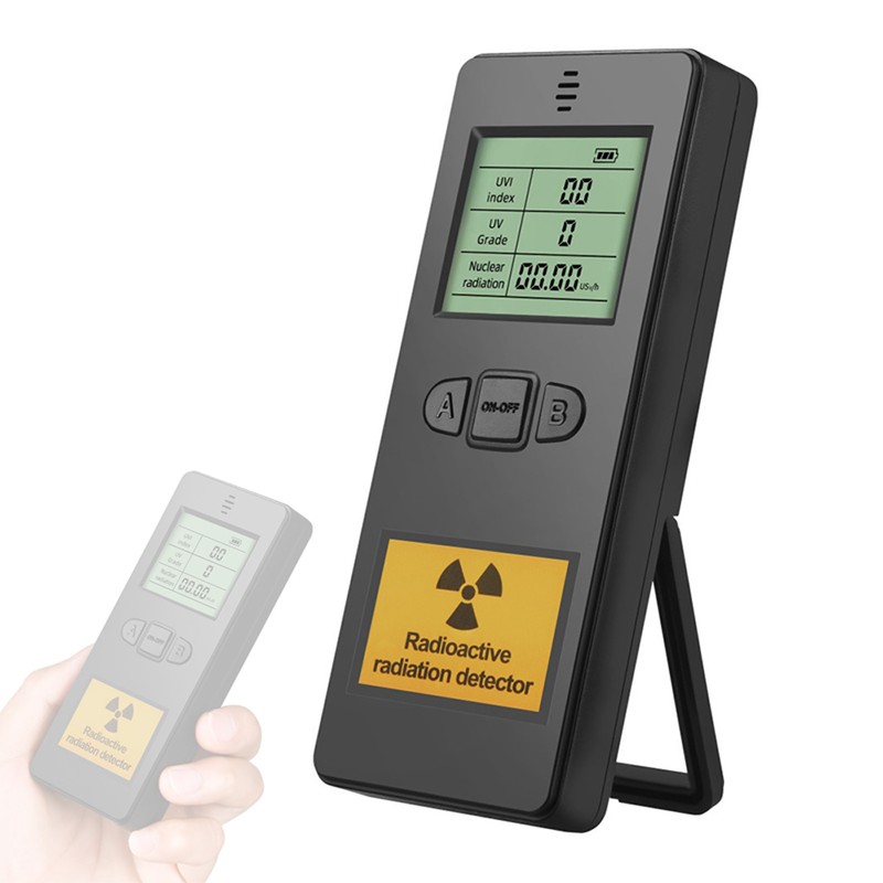 Handheld Portable Nuclear Radiation Detector Household LCD Display Laboratory Multi-function