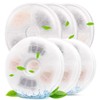 3/6/9 Pack Cat Water Fountain Filters Compatible with Catit Fountains,