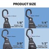 1PCS Kayak Rope Tie Down Ratchet Straps with Safety S