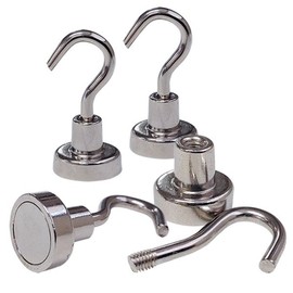 H-16 Strong neodymium ring magnet hook 16mm 4 pieces 3ea