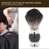 Barber Beard Shaving Brush Soft Bristles Facial Hair Cleaning Shaving