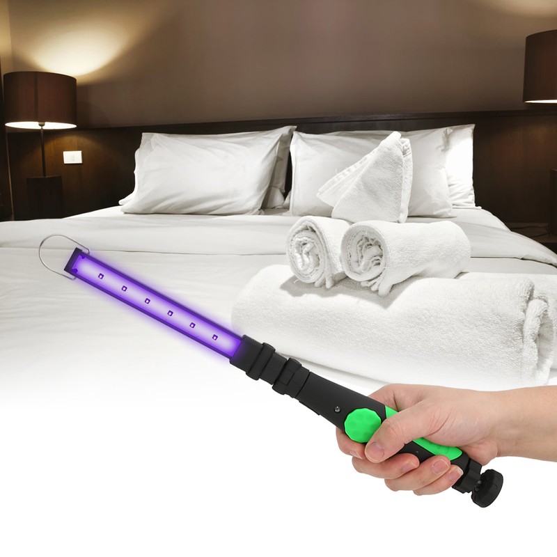 ABS Rotation Switch UV Cleaning Portable LED Rechargeable Ultraviolet Light