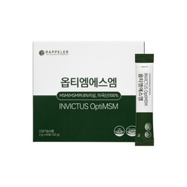 Opti MSM 1 box 2 months supply, 120g, 1 box / 옵티엠에스엠(Opti MSM) 1박스2개월분, 120g, 1박스