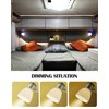 THALASSA RV Interior Lights LED 12V Fixtures Dimmable Boat Reading