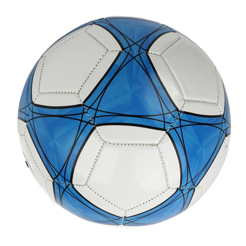 Soccer Ball Blue and White Color Thicked Size 5 Children