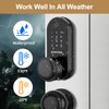 GEONFINO Smart Door Lock with Knob, Keyless Entry Door Lock